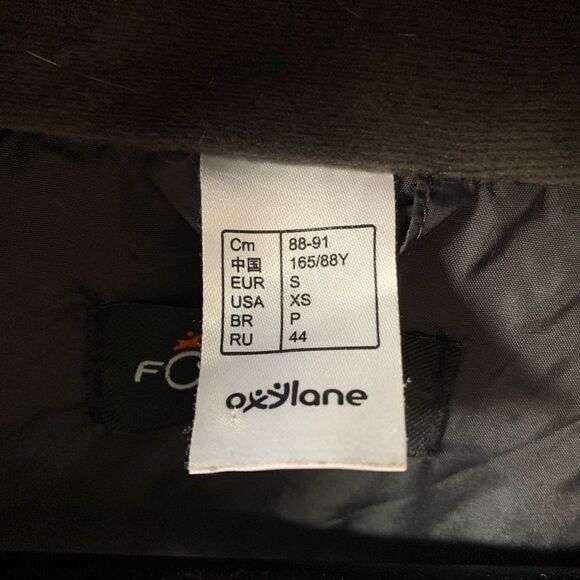 Fouganza Dark Grey “Black Panther” Fur Trim Hood Long Puffer Winter Coat - Picture 7 of 14